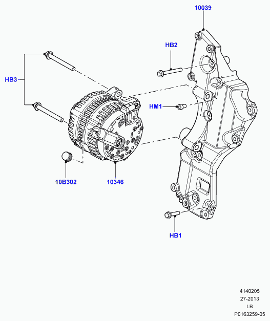 Rover LR 0028 99 - Ģenerators autodraugiem.lv