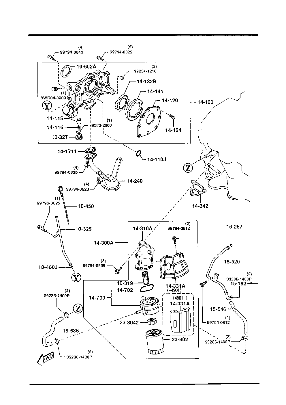 ISUZU JEY0-14-302 - Eļļas filtrs autodraugiem.lv