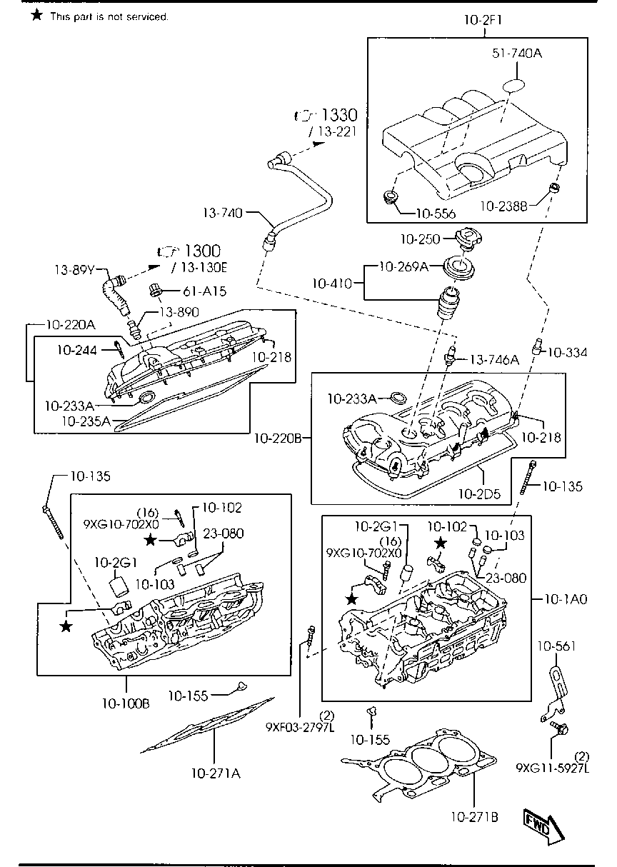 MAZDA AJ57-10-250 - Vāciņš, Eļļas ieliešanas kakliņš autodraugiem.lv