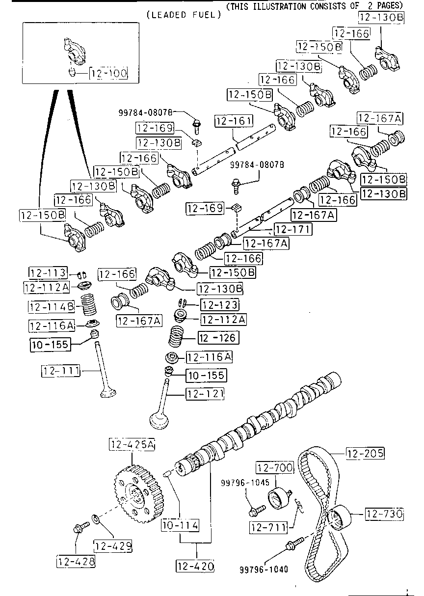 KIA FE1H-12-700A - Spriegotājrullītis, Gāzu sadales mehānisma piedziņas siksna autodraugiem.lv