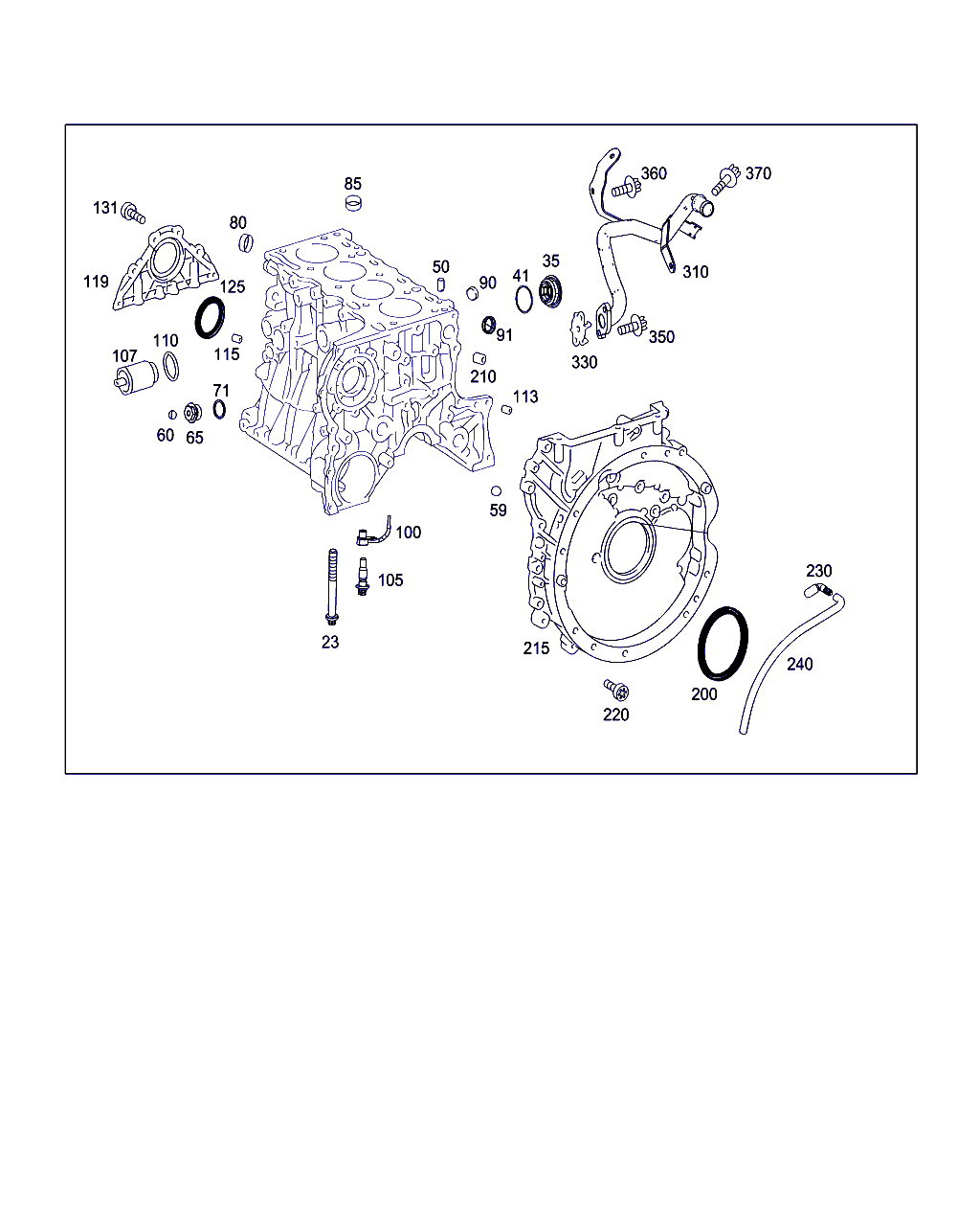 Mercedes-Benz A 014 997 25 46 - Vārpstas blīvgredzens, Kloķvārpsta autodraugiem.lv