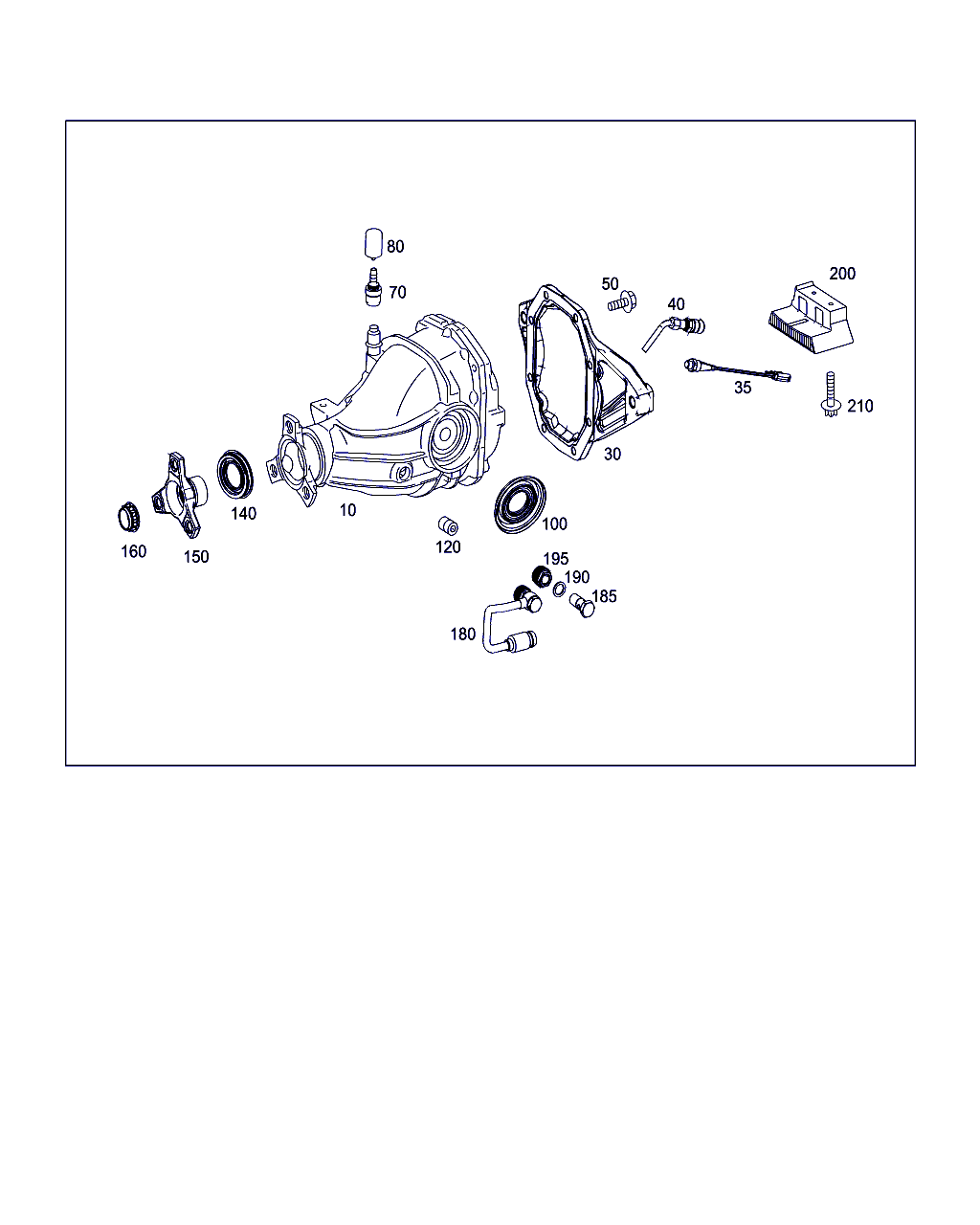 Mercedes-Benz A 024 997 99 47 - Vārpstas blīvgredzens, Diferenciālis autodraugiem.lv