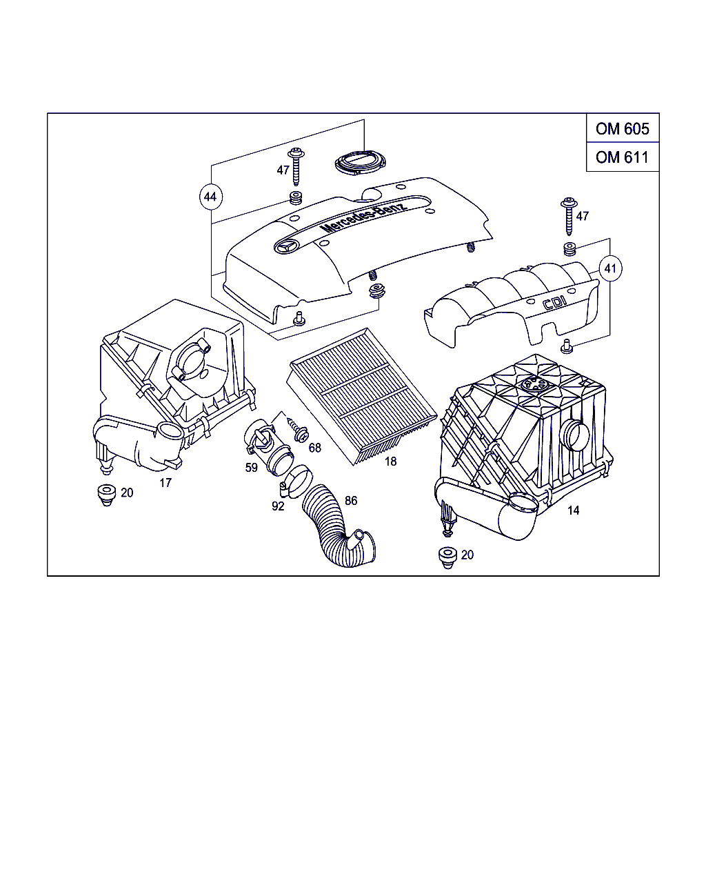 Smart A 000 094 14 48 - Gaisa masas mērītājs autodraugiem.lv