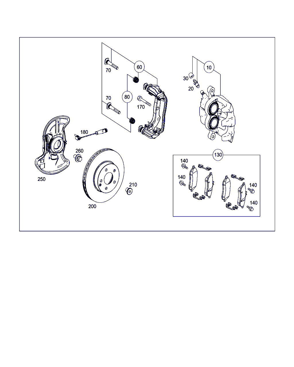 Rover A 005 420 92 20 - Bremžu uzliku kompl., Disku bremzes autodraugiem.lv