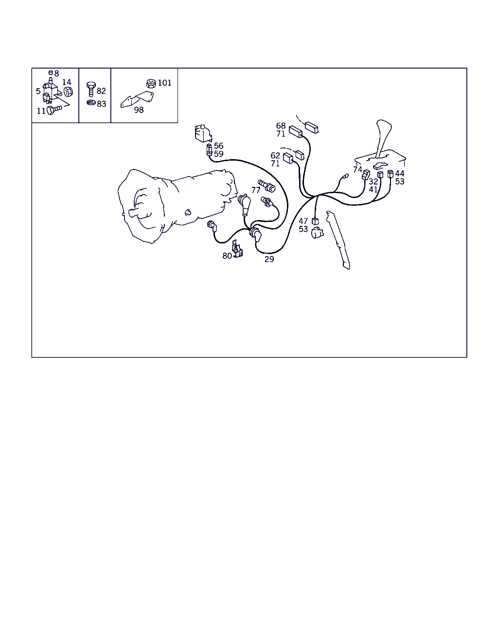 Mercedes-Benz A 001 540 70 97 - Vārsts, Sekundārā gaisa sūkņa ieplūdes sistēma autodraugiem.lv