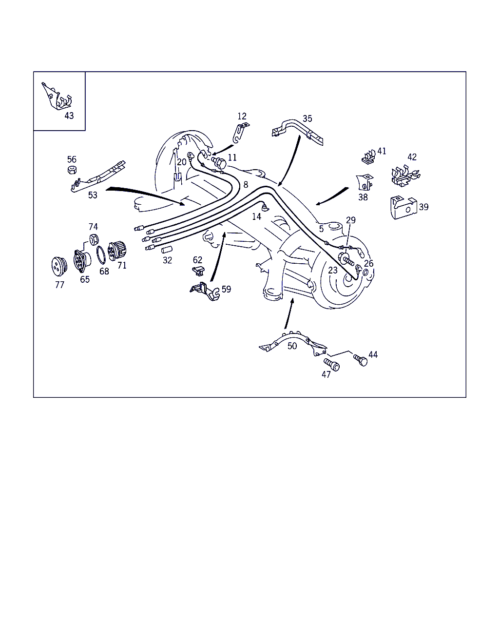 Mercedes-Benz A 140 540 21 17 - Devējs, Riteņu griešanās ātrums autodraugiem.lv