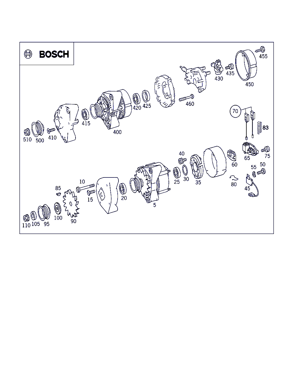 Mercedes-Benz A 000 154 86 16 - Taisngriezis, Ģenerators autodraugiem.lv