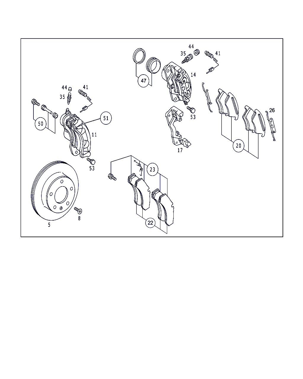 Mercedes-Benz A 901 420 33 01 - Bremžu suports autodraugiem.lv