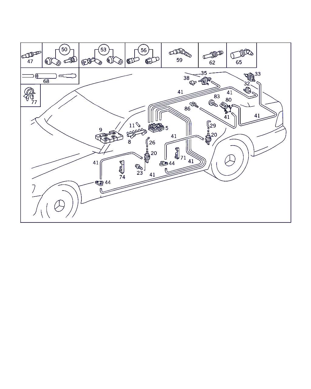 Mercedes-Benz A 124 800 23 75 - Regulēšanas elements, Centrālā atslēga autodraugiem.lv