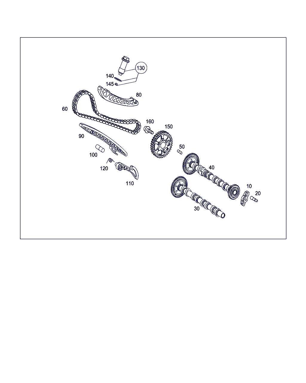 Smart A 640 050 10 16 - Sadales vārpstas piedziņas ķēdes komplekts autodraugiem.lv