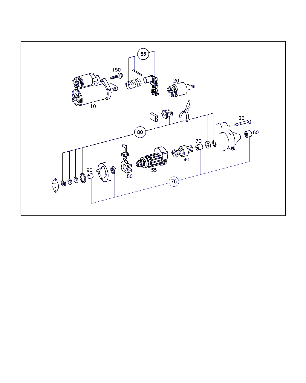 Mercedes-Benz A 001 151 21 13 - Zobrats, Starteris autodraugiem.lv