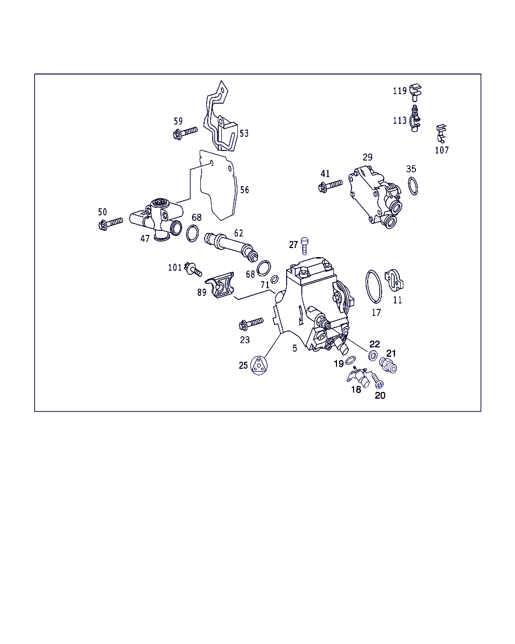 Mercedes-Benz A 611 090 01 50 - Degvielas sūkņa modulis autodraugiem.lv