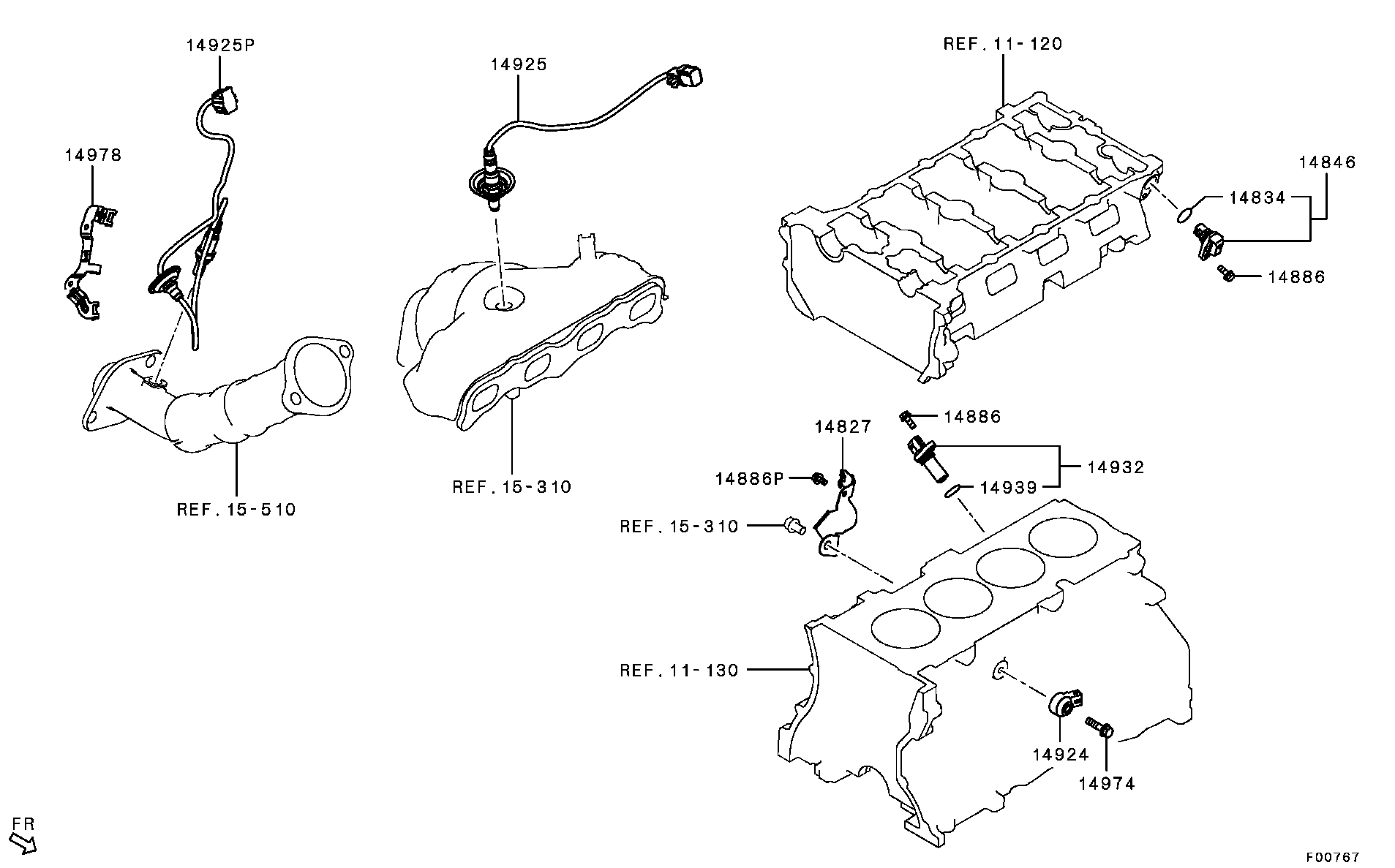 Mitsubishi 1588 A141 - Lambda zonde autodraugiem.lv