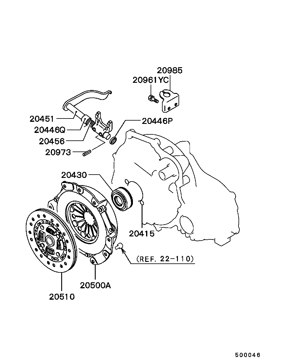 Proton MD802071 - Sajūga piespiedējdisks autodraugiem.lv