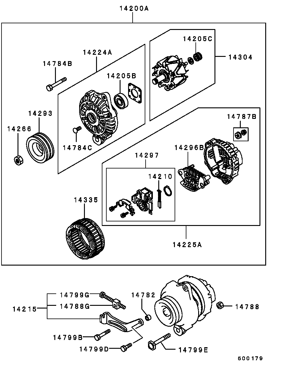 Mitsubishi ME701579 - Rotors, Ģenerators autodraugiem.lv