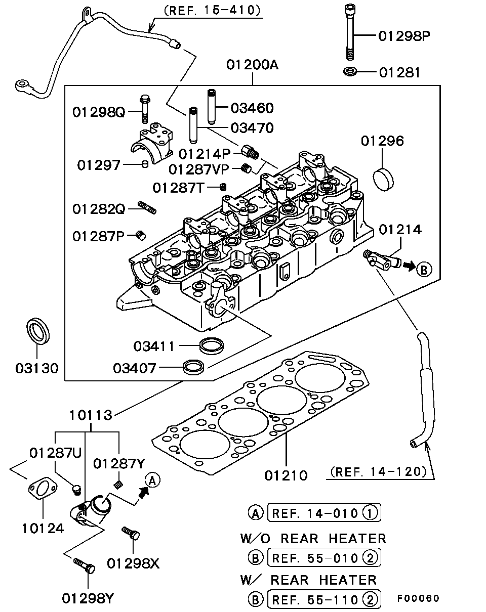 Mitsubishi MD377774 - Blīve, Motora bloka galva autodraugiem.lv