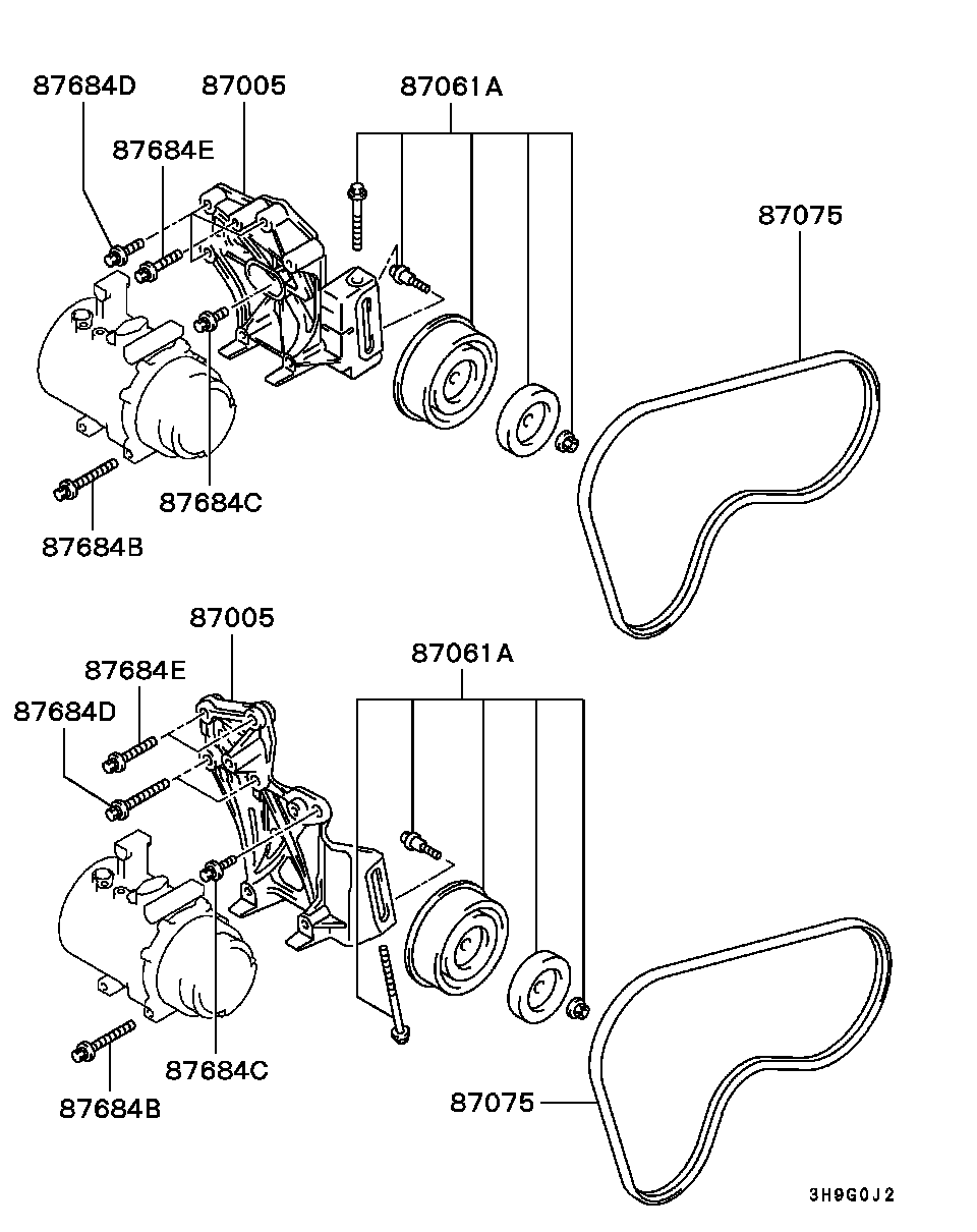 KIA MB946603 - Ķīļrievu siksna autodraugiem.lv