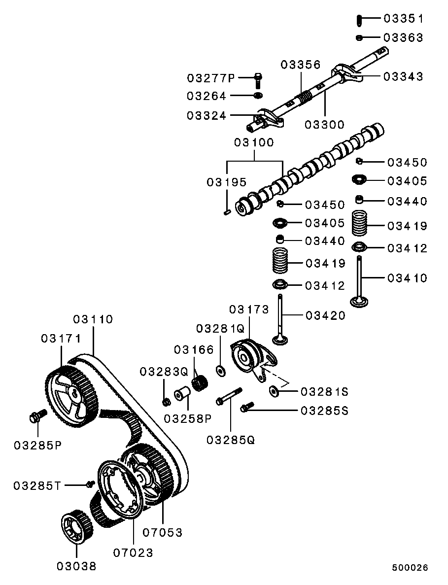 Mitsubishi MD060461 - Zobsiksna autodraugiem.lv