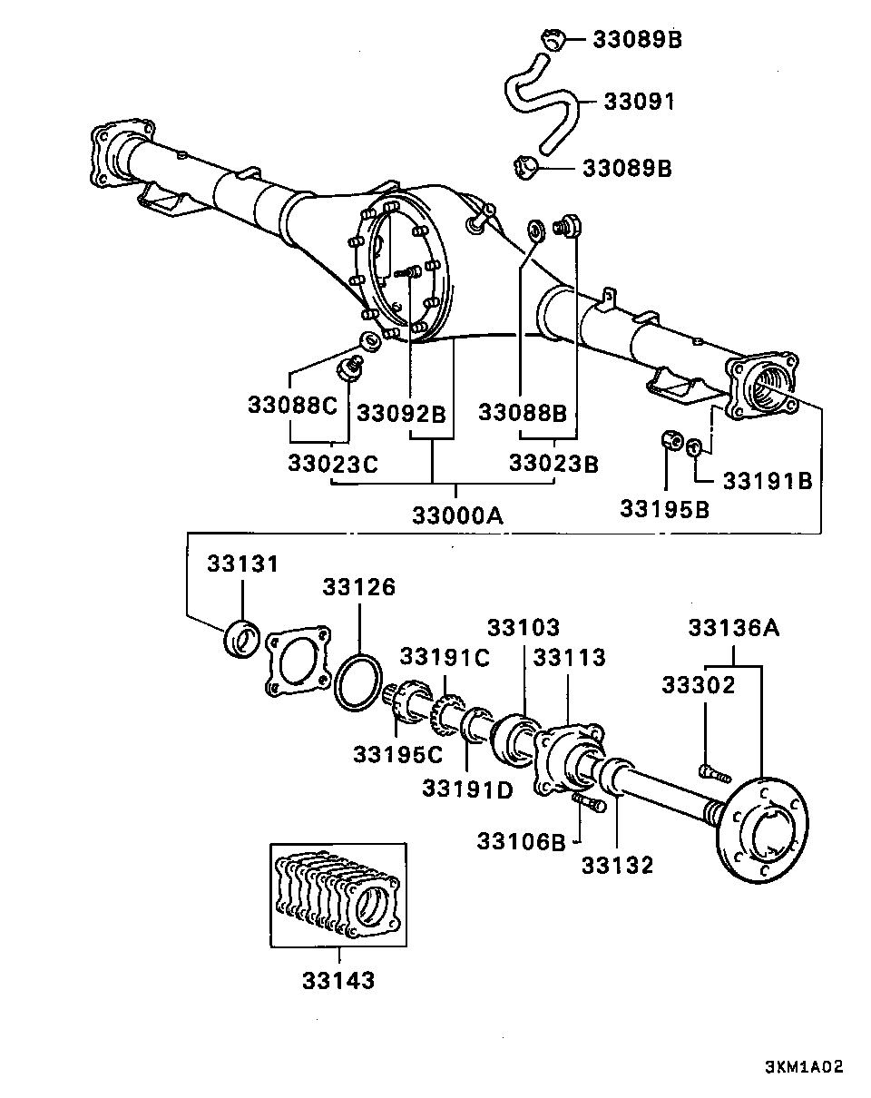 Mitsubishi MB092288 - Vārpstas blīvgredzens, Diferenciālis autodraugiem.lv