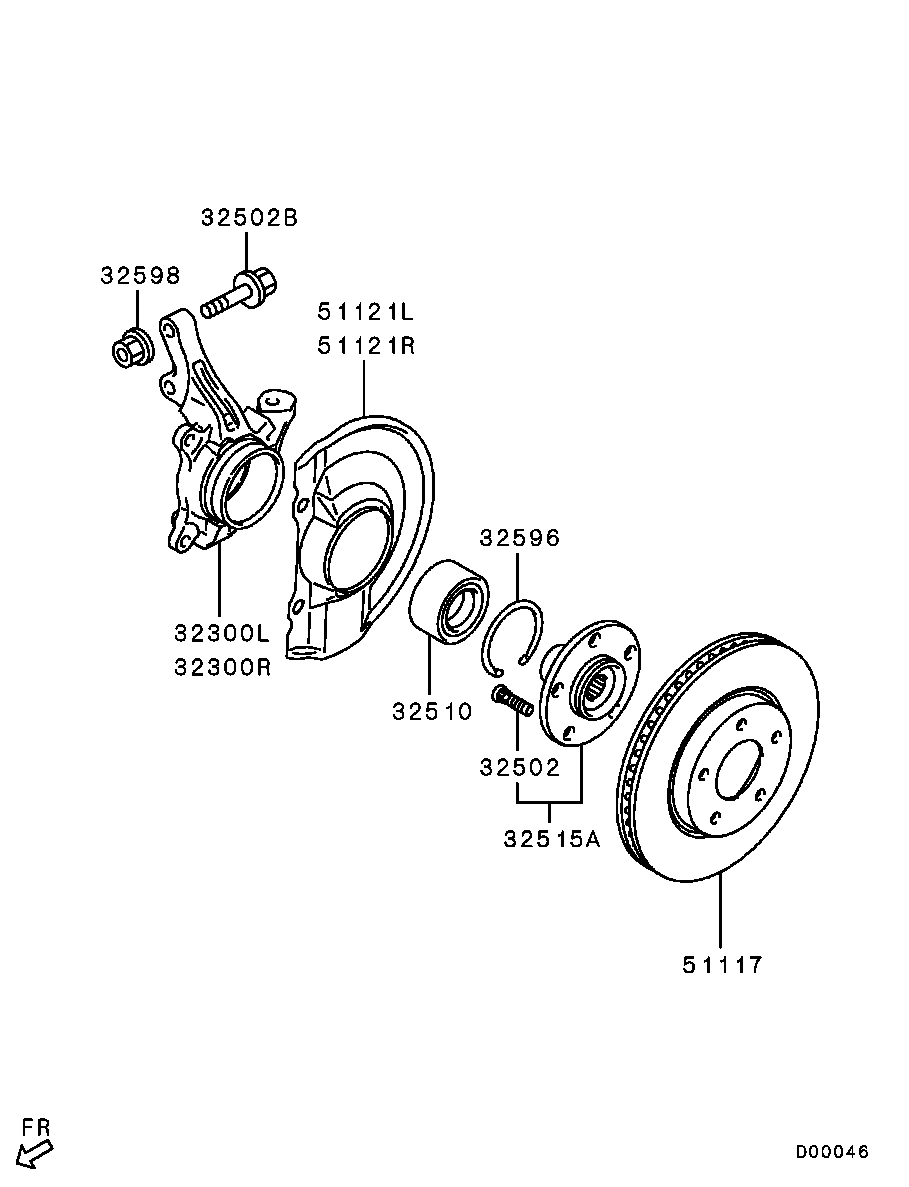 Mitsubishi MN116330 - Bremžu diski autodraugiem.lv