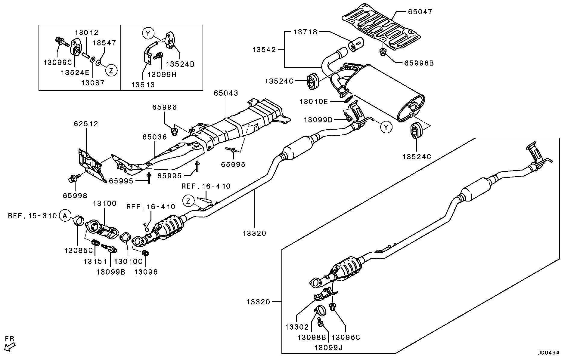 TOYOTA 1575A082 - Blīvgredzens, Izplūdes caurule autodraugiem.lv