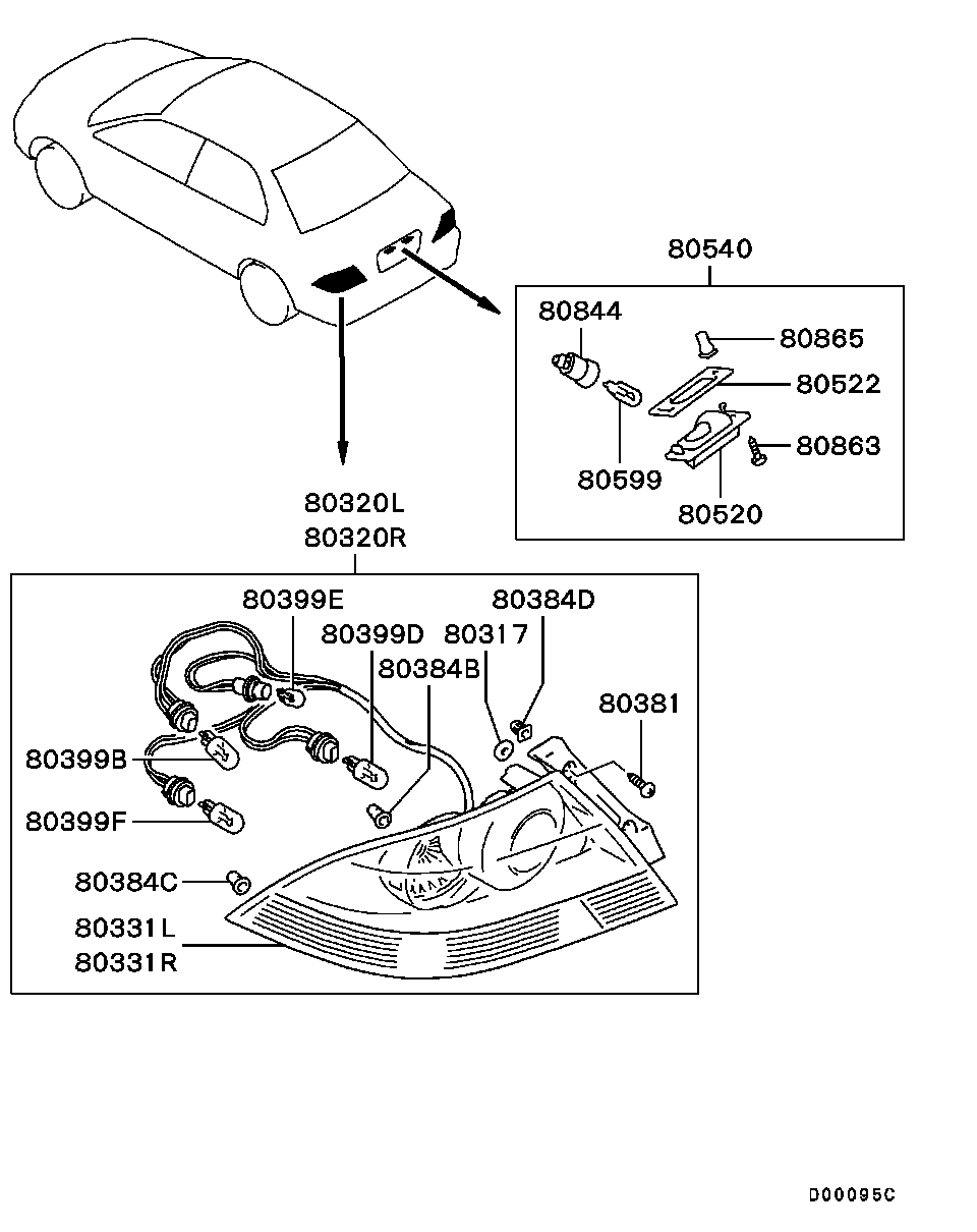 Mitsubishi MS 820050 - Kvēlspuldze autodraugiem.lv