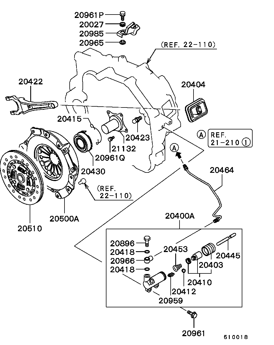 Mitsubishi MD746631 - Sajūga piespiedējdisks autodraugiem.lv