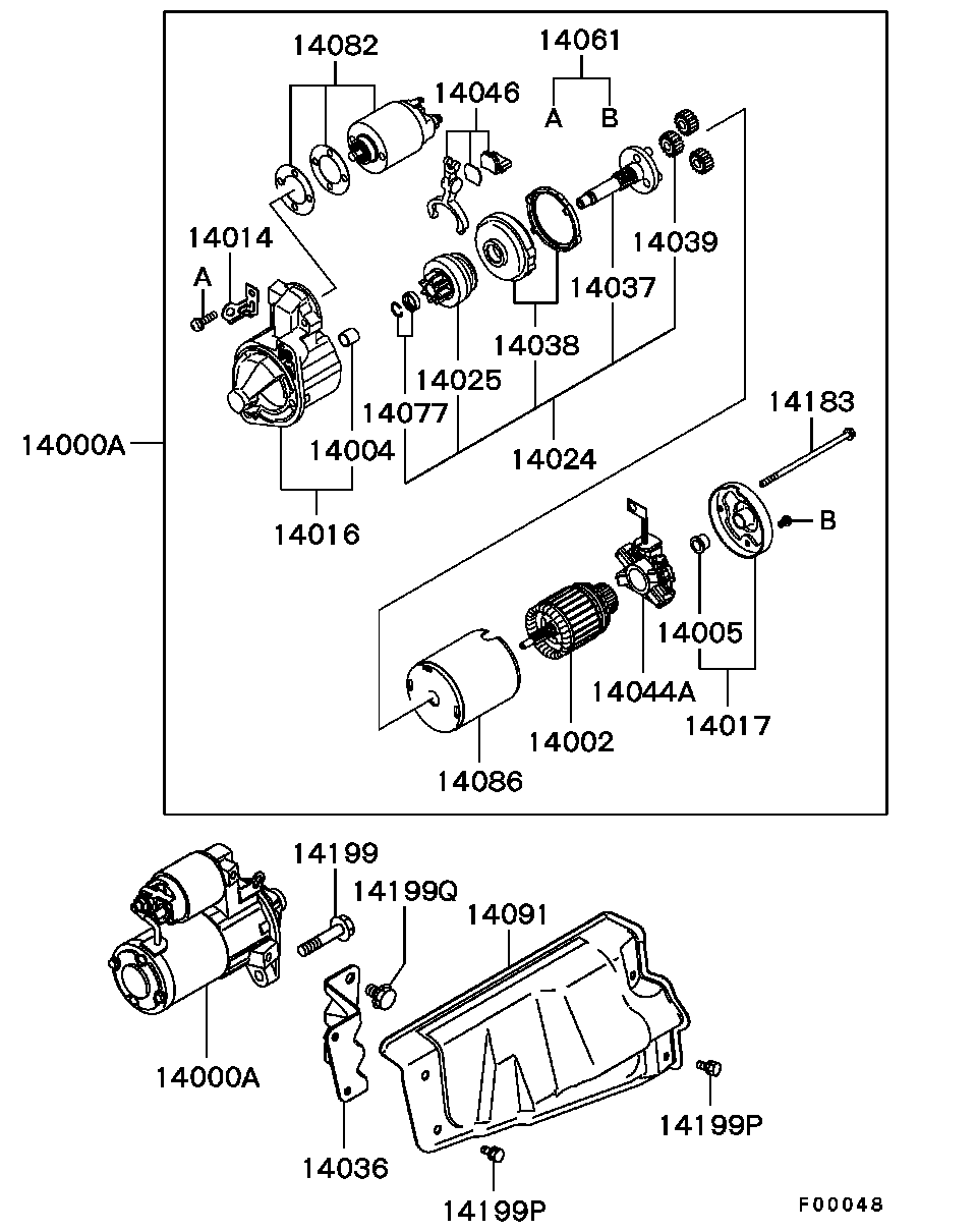 CHERY 1810A001 - Starteris autodraugiem.lv