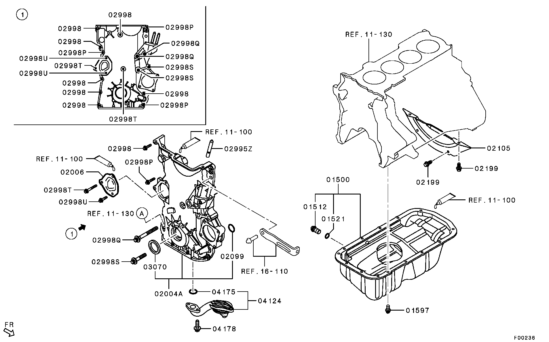 Mitsubishi MN195628 - Blīve, Ieplūdes kolektors autodraugiem.lv