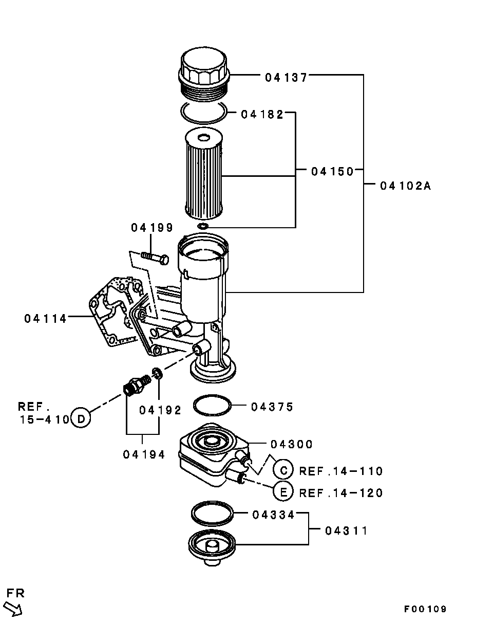 Dodge MN980131 - Eļļas radiators, Motoreļļa autodraugiem.lv
