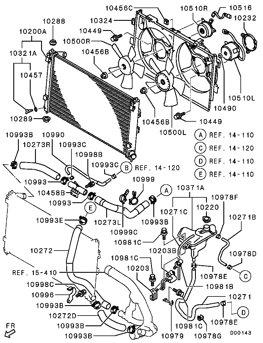 PEUGEOT 1350A050 - Radiators, Motora dzesēšanas sistēma autodraugiem.lv