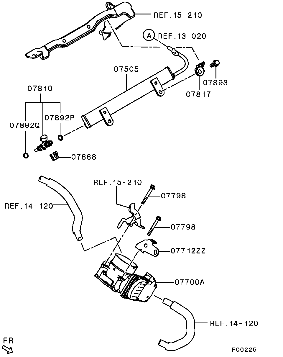 Mitsubishi 1465A094 - Blīvgredzens, Iesmidzināšanas sprausla autodraugiem.lv