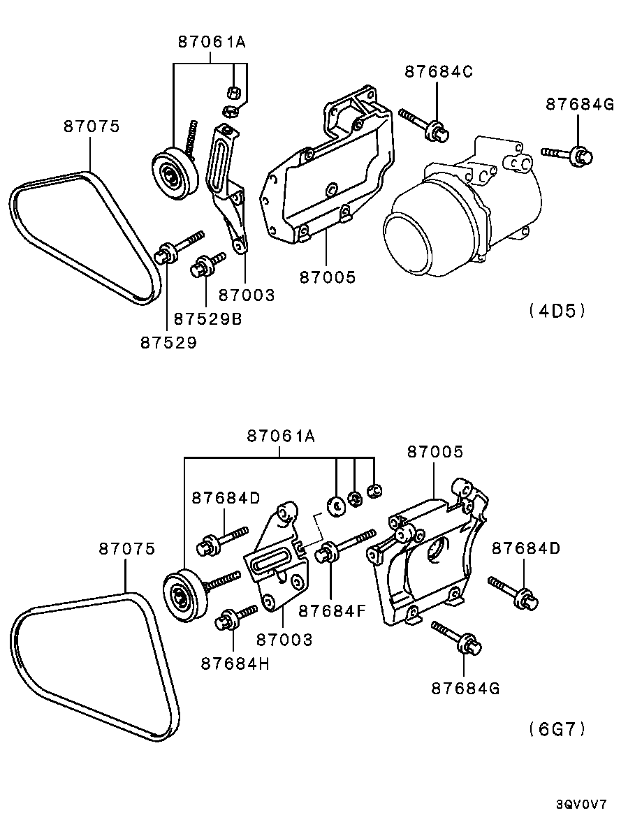 Mitsubishi MB167062 - Ķīļsiksna autodraugiem.lv