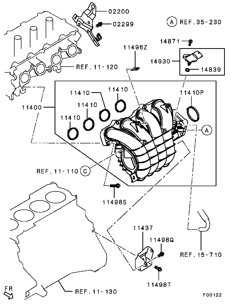 Mitsubishi MR985032 - Devējs, Pūtes spiediens autodraugiem.lv