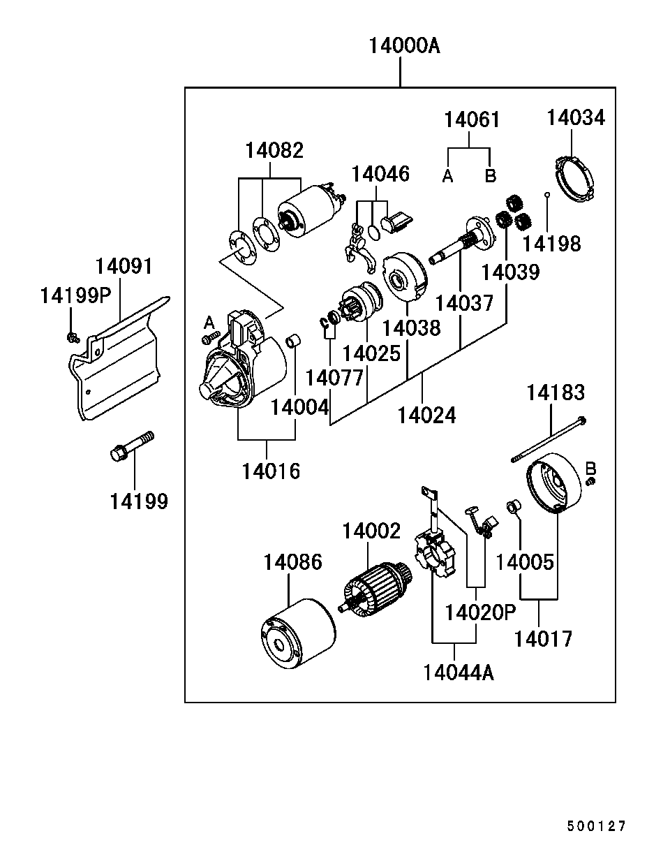 Mitsubishi MD362910 - Starteris autodraugiem.lv