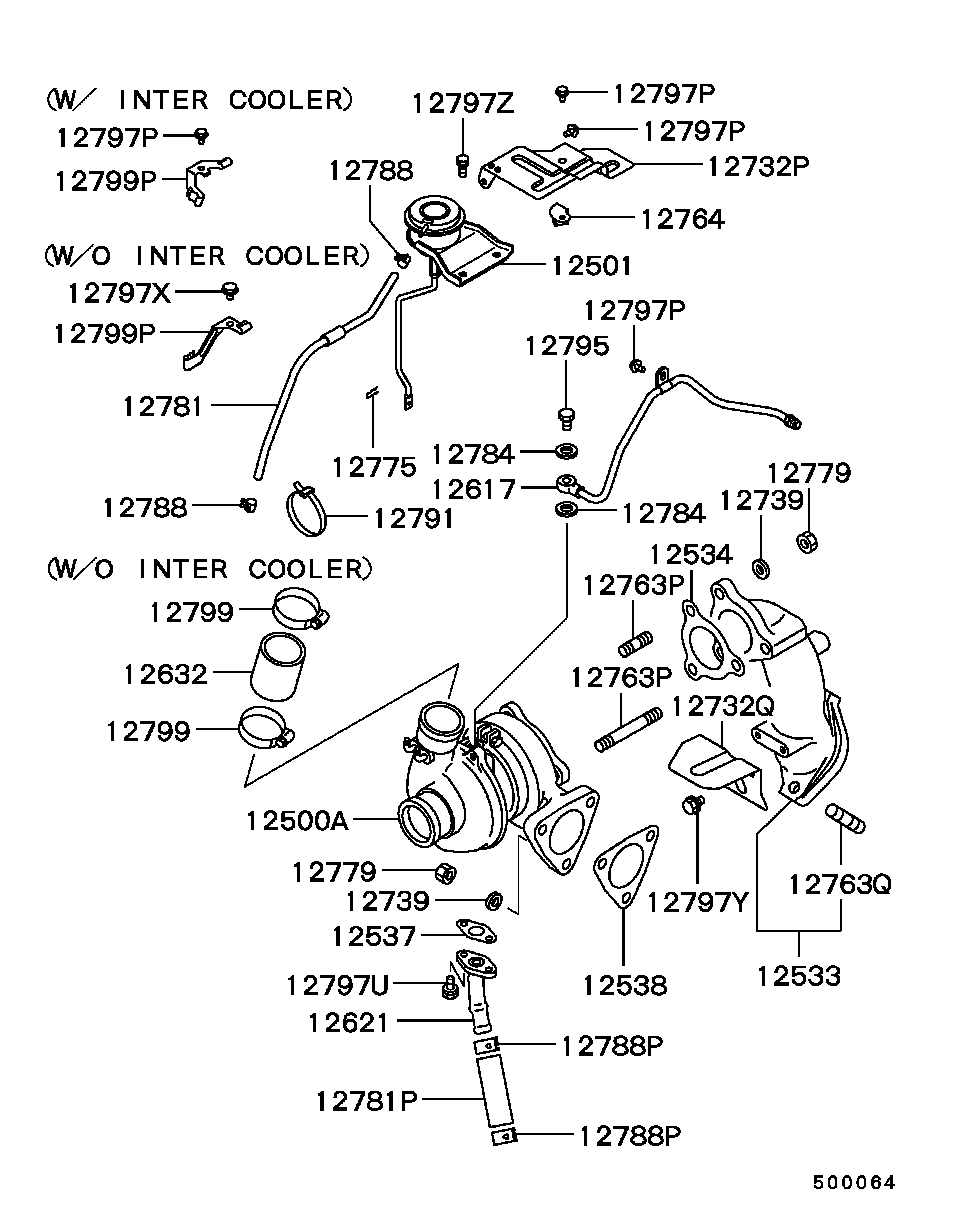 Mitsubishi MD094740 - Kompresors, Turbopūte autodraugiem.lv