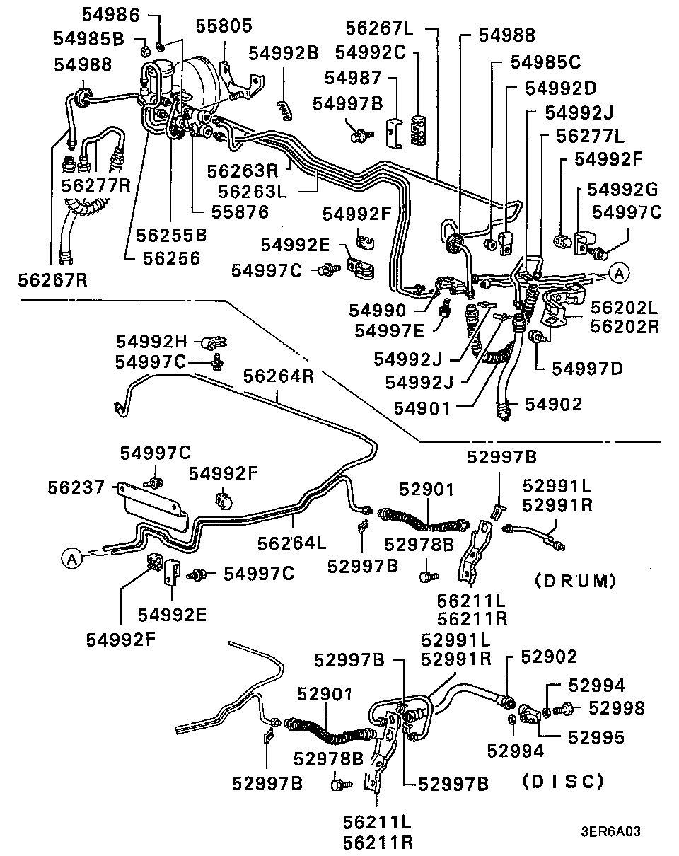 Proton MB857524 - Bremžu šļūtene autodraugiem.lv