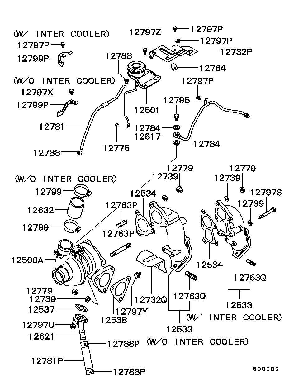 Mitsubishi MD194845 - Kompresors, Turbopūte autodraugiem.lv