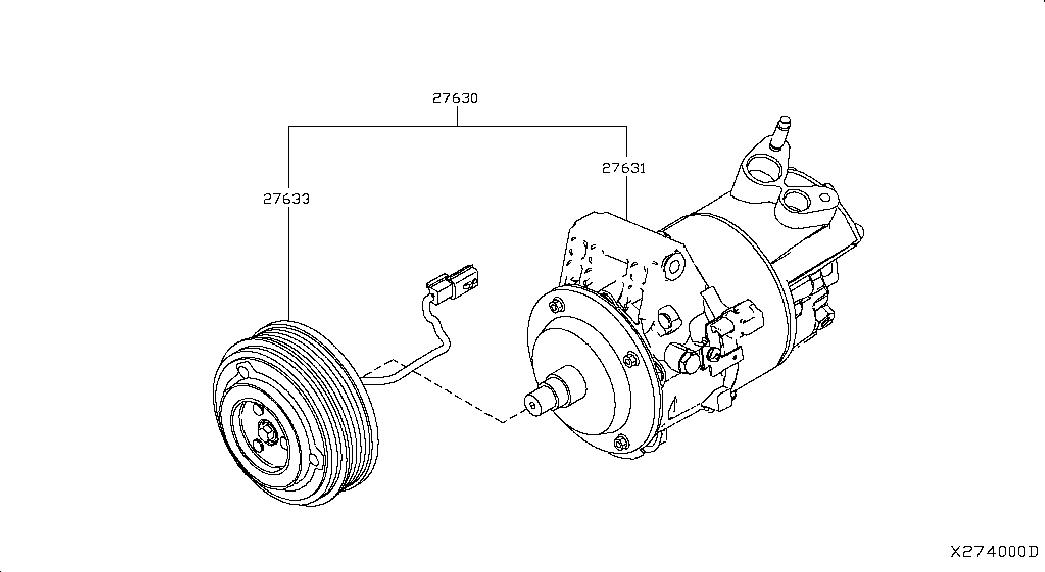 FIAT 92600ZW70J - COMPRESSOR ASSY-COOLER autodraugiem.lv