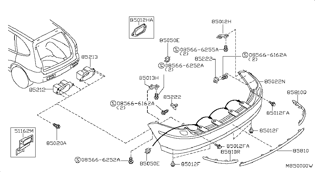 Mercedes-Benz 01125S826E - Skrūve, Izplūdes sistēma autodraugiem.lv