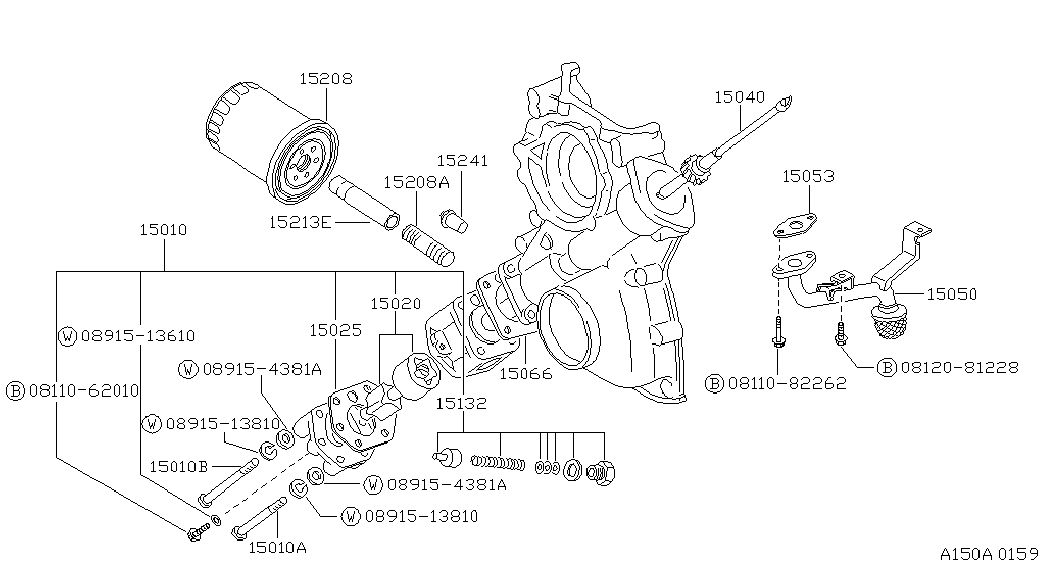 NISSAN 15066-21001 - Blīve, Eļļas filtrs autodraugiem.lv