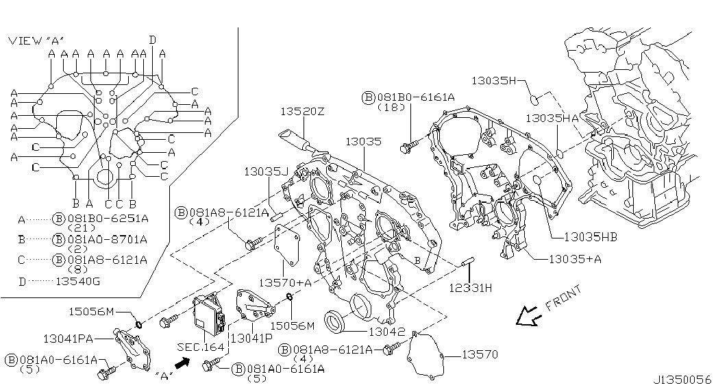 Infiniti 150665E500 - SEAL-O RING autodraugiem.lv