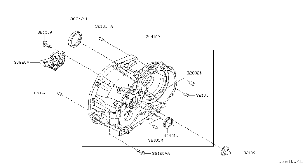 NISSAN 30620-AE800 - Centrālais izslēdzējmehānisms, Sajūgs autodraugiem.lv