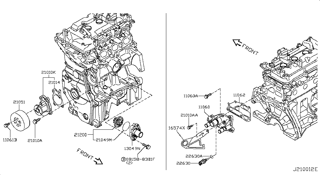 RENAULT TRUCKS B10101HC0A - Ūdenssūknis autodraugiem.lv