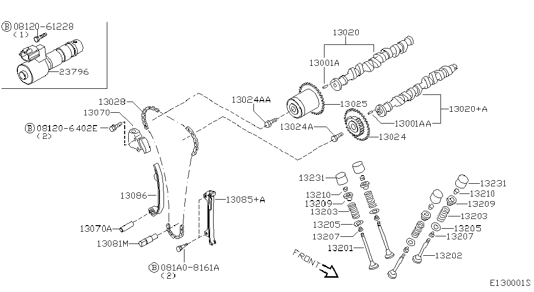 NISSAN 13091-7J600 - Sadales vārpstas piedziņas ķēdes komplekts autodraugiem.lv