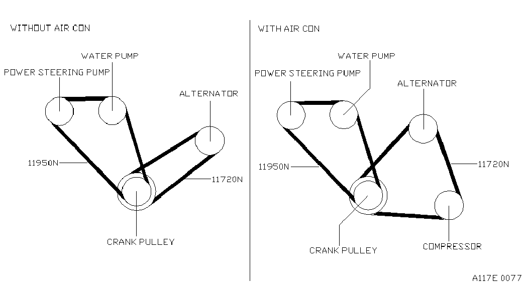 Honda 1195053J20 - Ķīļrievu siksna autodraugiem.lv