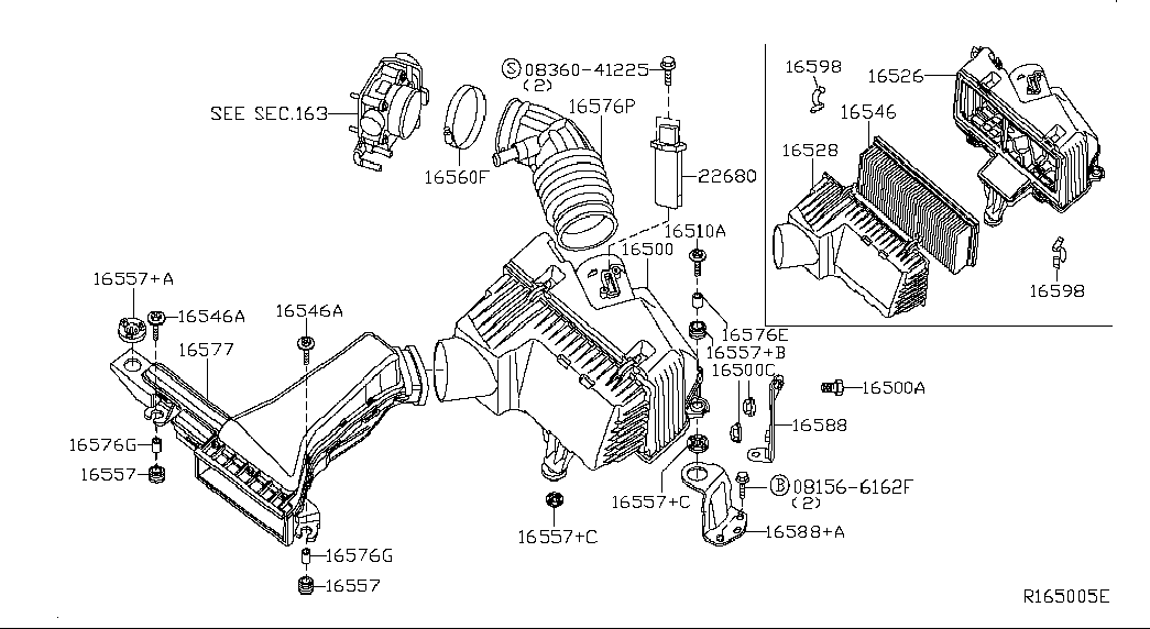 UD 165460Z000 - Gaisa filtrs autodraugiem.lv