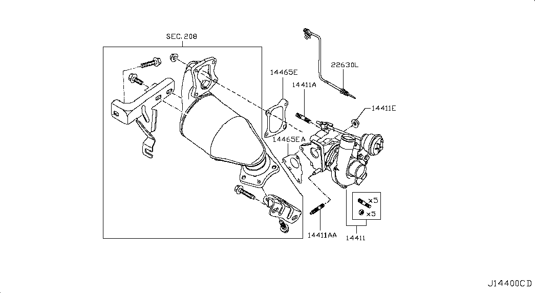 RENAULT 1441100Q0F - Kompresors, Turbopūte autodraugiem.lv