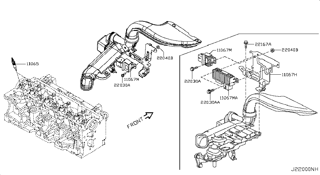 NISSAN 1106700Q0A - Vadības bloks, Kvēlsveces darbības laiks autodraugiem.lv