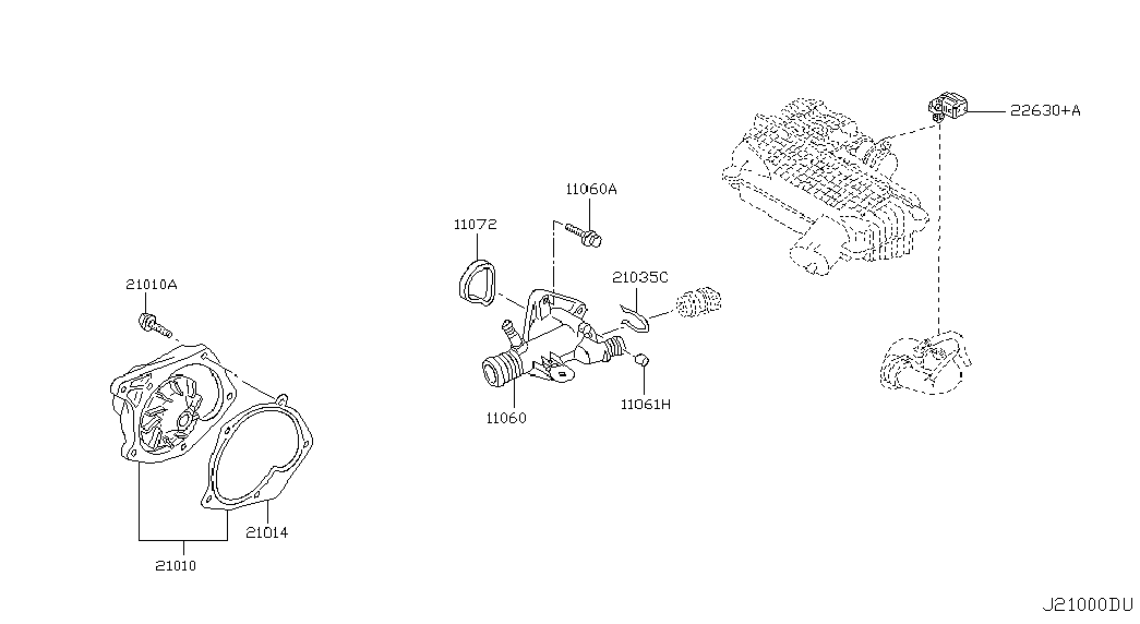 CITROËN 21010BN700 - PUMP ASSY-WATER autodraugiem.lv